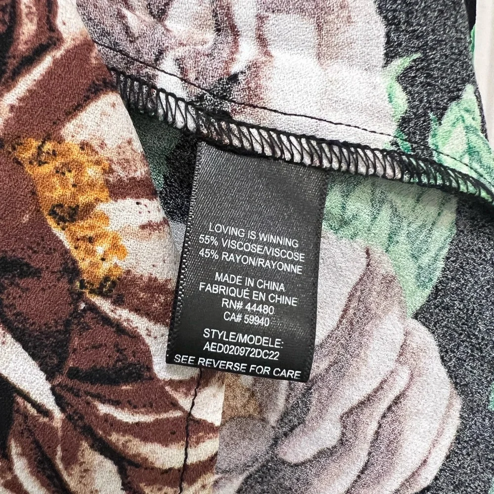 NWOT AFRM Nami Floral Corset Tie Mini Dress - Picture 11 of 11